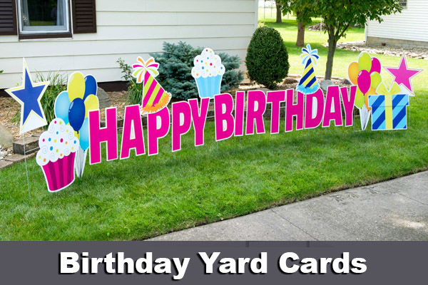 Birthday Yard Signs