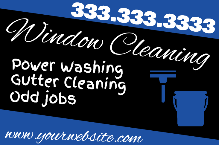 Cleaning Service Yard Sign Template